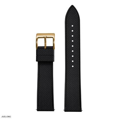 Bracelets de montre souples en caoutchouc de qualité supérieure FKM FPM 20mm 22mm bracelets de montre à dégagement rapide bracelet de plongée étanche Durable pour mosaïque