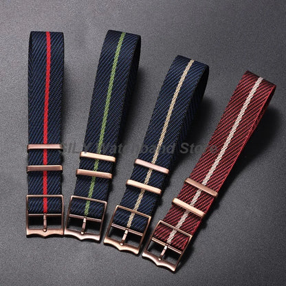 Cinturino militare in nylon da 20 mm 22 mm, cinturino in tela premium per Tudor Army, cinturini in tessuto Seiko per Rolex, cinturini per uomo e donna