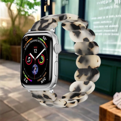 Cinturino in resina per Apple Watch 10, 40 mm, 44 mm, 46 mm, 49 mm, 45 mm, 41 mm, cinturino in nylon per iWatch Correa Series 11 9 8 7 SE Ultra2 3