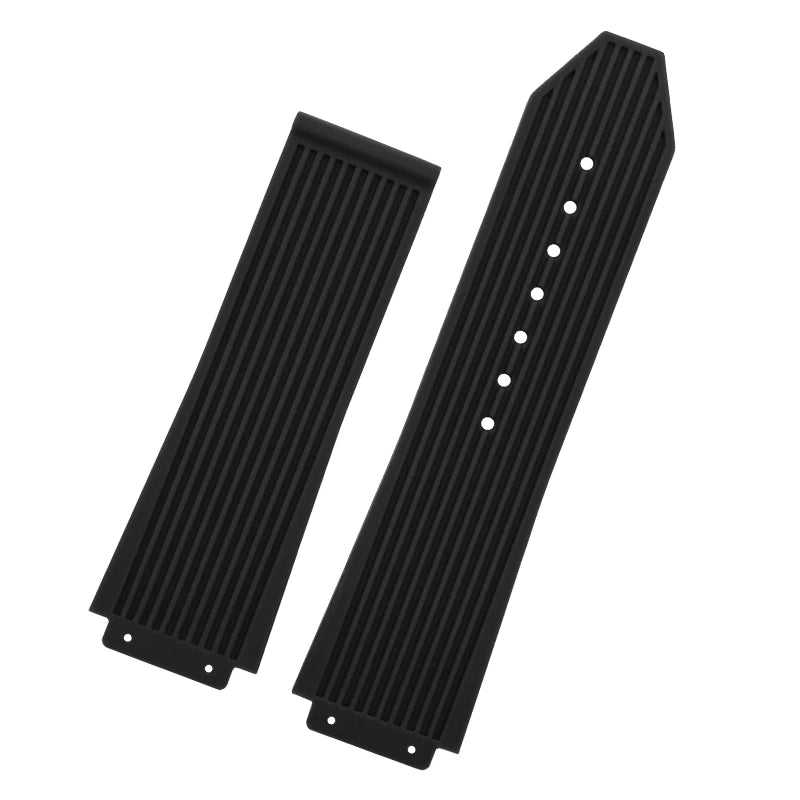 Cinturino per orologio da uomo in nylon e silicone, 20 mm, 22 mm, 24 mm, impermeabile e traspirante, in gomma, accessori