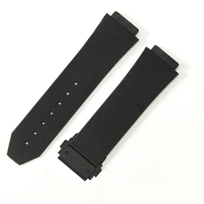 For Hublot BIGBANG Classic Fusion Leather Silicone Rubber Suede Watch Strap Dedicated Interface Lug System Band 26*19mm Bracelet