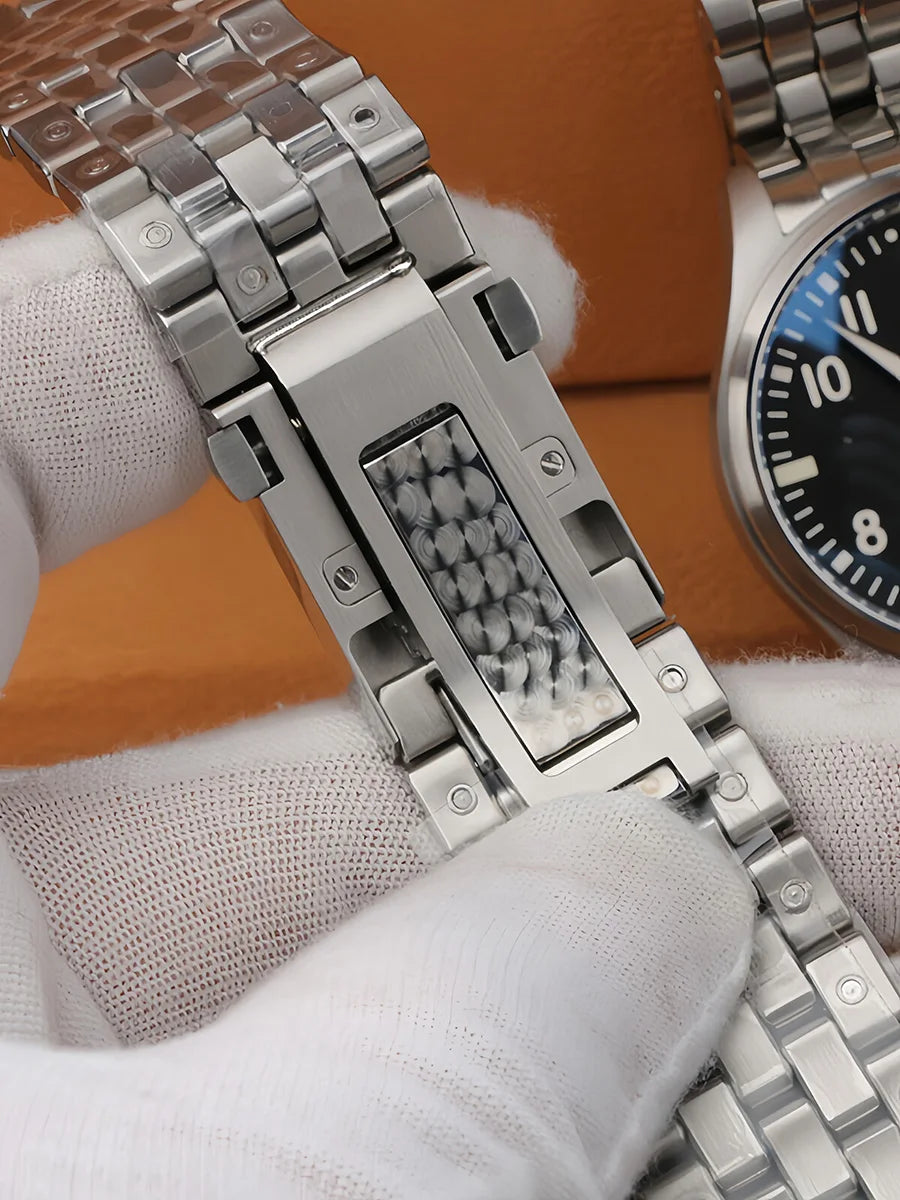 Pour montre pilote IWC Little Prince, montre pilote série 20, bracelet en acier inoxydable massif 316L, bracelet de remplacement 20 mm/21 mm