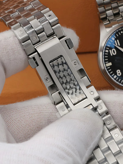 Pour montre pilote IWC Little Prince, montre pilote série 20, bracelet en acier inoxydable massif 316L, bracelet de remplacement 20 mm/21 mm