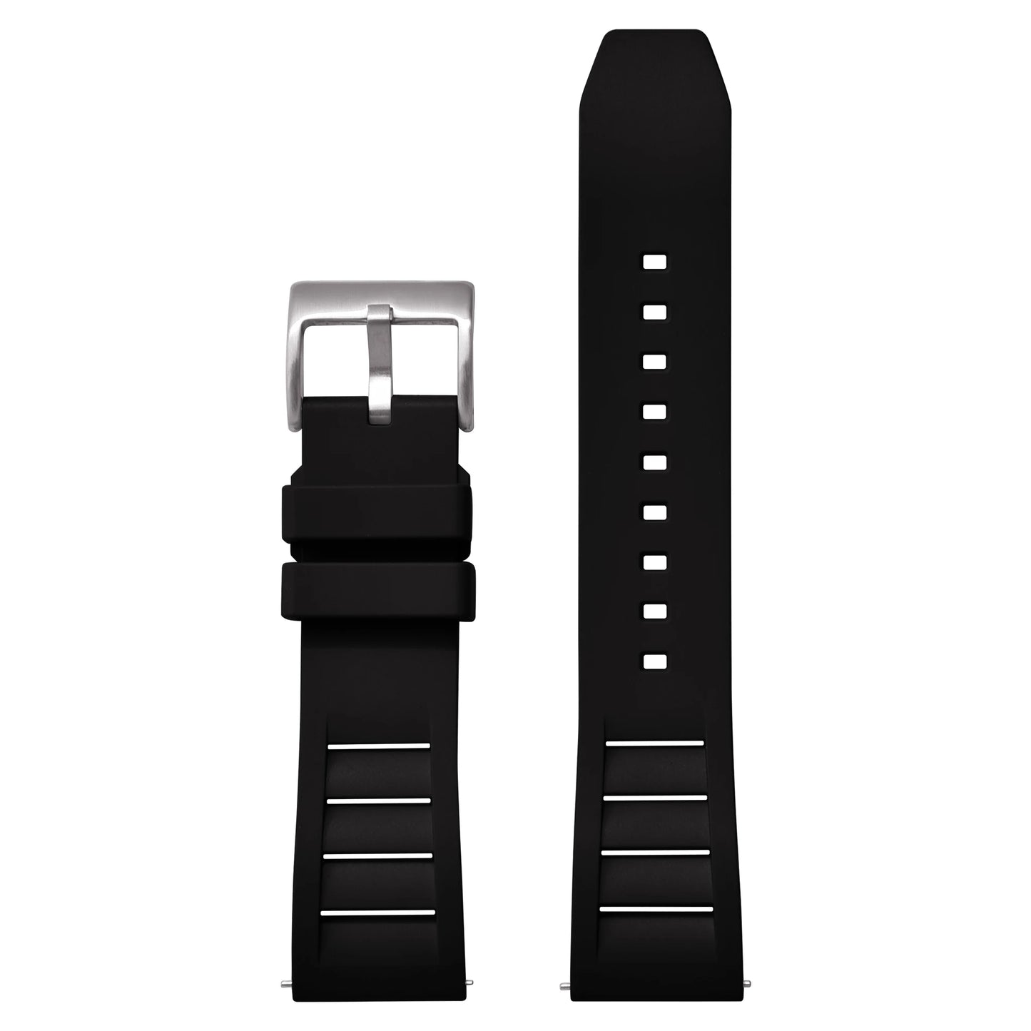 Premium Fluoro Rubber Watch Strap, FKM Watchband, Quick Release Watch Strap, Wrist Belt for Diving Watch Accessories, 20mm, 22mm, New