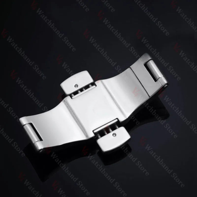 Uhrenarmband-Schließe 3/4,5/6 mm für Tissot T1853 T035617 T035439 Schmetterlingsfaltschließe, Metallverschluss 15/17/19/21/22/23/25/27 mm