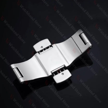 Uhrenarmband-Schließe 3/4,5/6 mm für Tissot T1853 T035617 T035439 Schmetterlingsfaltschließe, Metallverschluss 15/17/19/21/22/23/25/27 mm