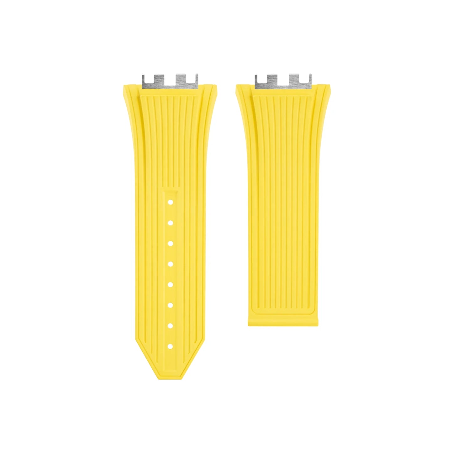 Bracelet de montre à dégagement rapide pour bracelet Hublot pour homme, bracelet de montre en caoutchouc FKM Fluoro, fermoir en acier inoxydable, 614, 642, 441