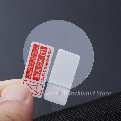 TPU Soft Hydrogel Film for Omega, Screen Protector for Swatch Watch, Full Cover Clear Film, Not Glass