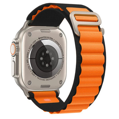 Bracelet à boucle alpine pour Apple watch Ultra 3 2 bandes 49mm 45mm 44mm 40mm 41mm 46mm 42mm Bracelet iWatch série 11 10 SE 9 8 7 6 5 4