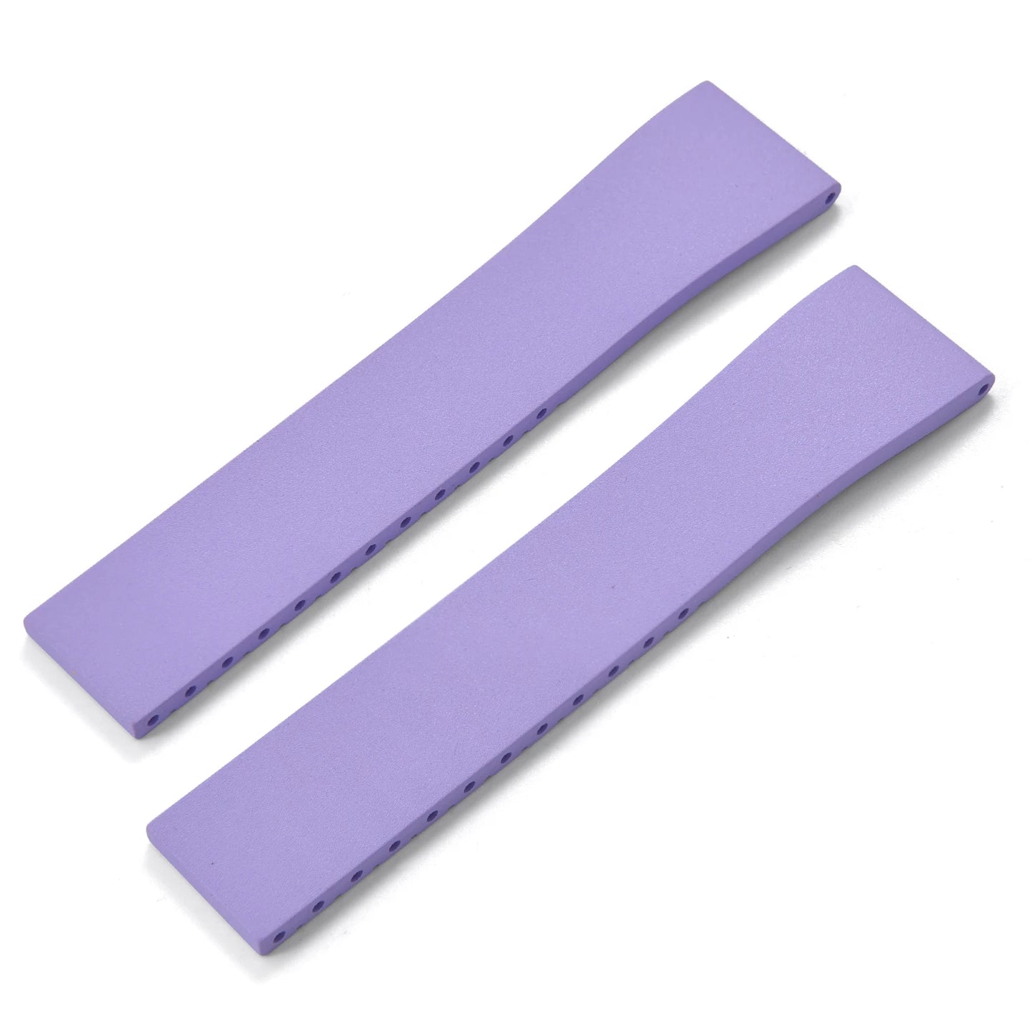 Nouveau bracelet de montre CTS FKM boucle en or papillon à dégagement rapide 16mm 18mm 19mm 20mm 21mm 22mm bracelets de montre en caoutchouc CTS pour couper à la taille