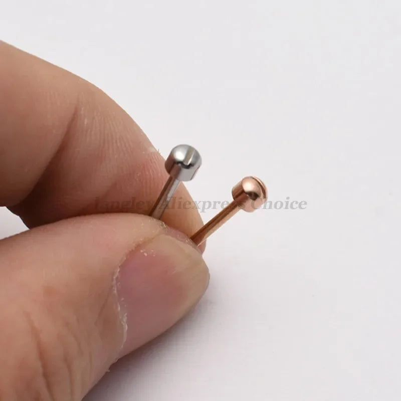 Kit de réparation de bracelet de montre en cuir, tube à vis, lien de tige LDPStem, 14mm, 16mm, 18mm, 20mm, 22mm, goupille de bracelet, 2 pièces, le plus récent