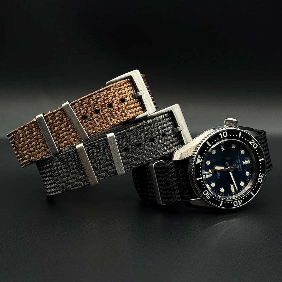 Bracelet de montre Nato pour Seiko - Nylon Tresse