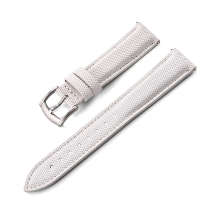 Bracelet de montre en tissu Nylon et Cuir - Universel