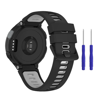 Bracelet en Silicone Double couleur pour Garmin Forerunner 235 220 620 630 735 735XT, Bracelet de Sport de remplacement