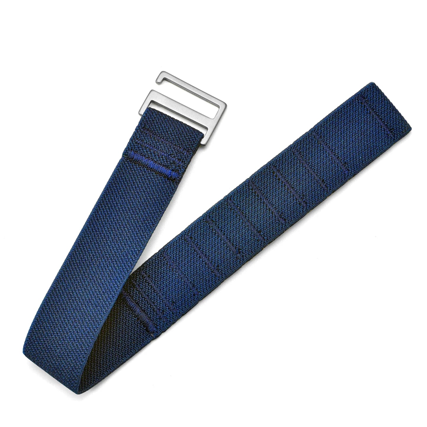 Bracelet de montre en toile de nylon 20mm 22mm, réglable, élastique, à boucle auto-agrippante, sport, de remplacement, respirant, pour Delugs