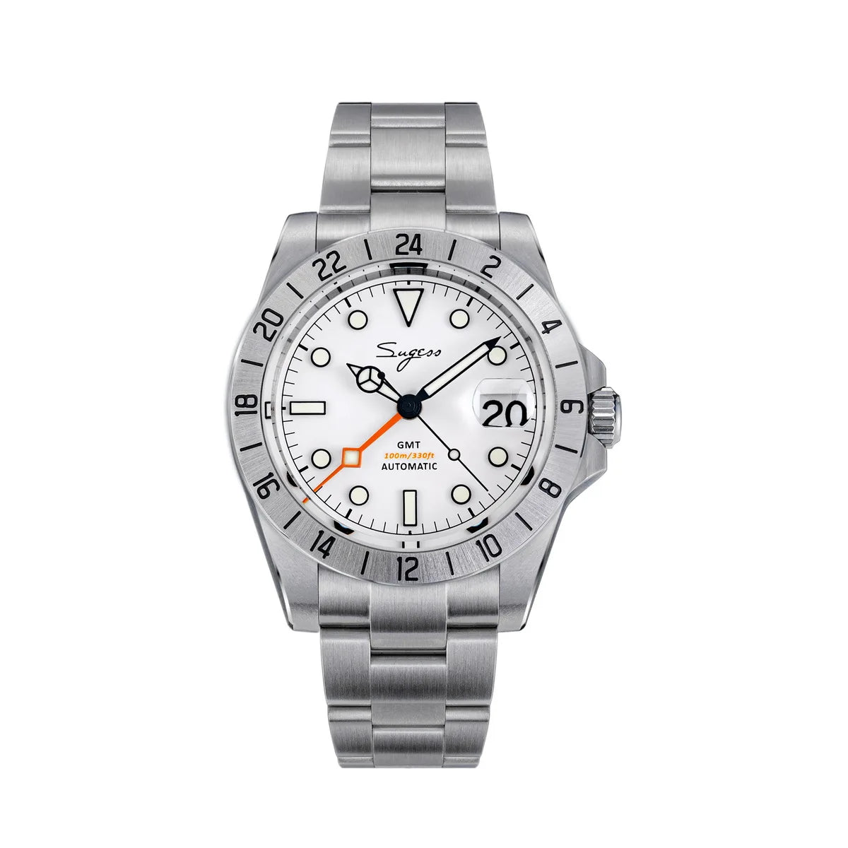 Reloj automático Sugess para hombre S463 GMT - 40 mm