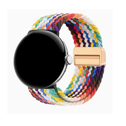 Cinturino elastico intrecciato per Google Pixel Watch 4, 41mm, braccialetto sportivo in nylon morbido, cinturino alla moda per Pixel Watch 3/2/1, 41mm