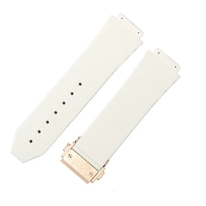 For Hublot BIGBANG Classic Fusion Leather Silicone Rubber Suede Watch Strap Dedicated Interface Lug System Band 26*19mm Bracelet