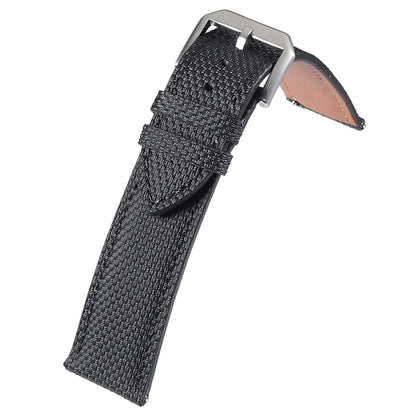 Bracelet de montre en toile de voile premium, motif toile de voile, bracelet de montre en caoutchouc 20mm 22mm, attache rapide, bracelet de sport