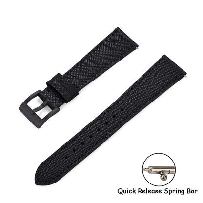Cinturini per orologi in pelle di vitello di qualità cinturini per orologi in pelle Saffiano 18/19/20/21/22/23/24mm cinturini accessori per orologi
