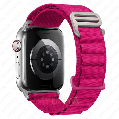 Cinturino per Apple Watch, bracciale alpino per cinturino Apple Watch Ultra 2 3, cinturino 45mm 49mm 42mm 46mm 44mm 41mm 40mm, cinturino Iwatch serie 11 9 8 7 SE 10