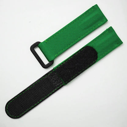 Nylon Fabric Watch Strap, 20mm, Magic Tape, Velcro, for IWC Omega Hamilton Khaki Seiko SKX 5 Certina MIDO Tissot Breitling