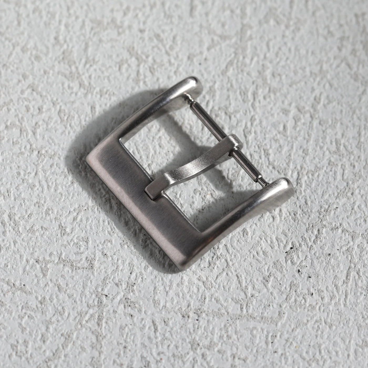 High-end leather bracelet buckle, 316L stainless steel buckle 16 18 20MM silver black rose gold watch accessory buckle