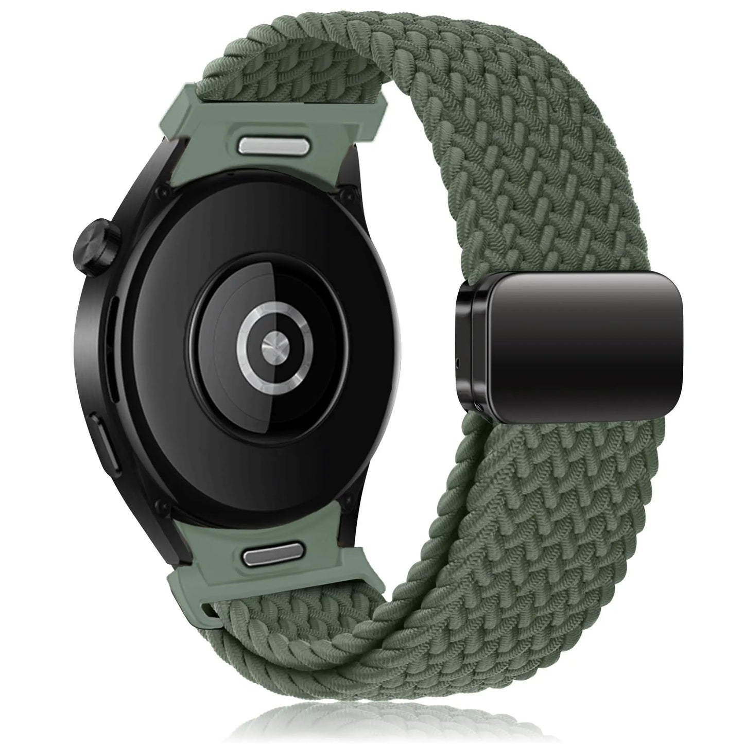 Bracelet sans espaces pour Samsung Galaxy Watch 6 4 classic/5 pro 47mm 43mm 44mm 40mm bracelet tressé magnétique Galaxy watch6 watch4