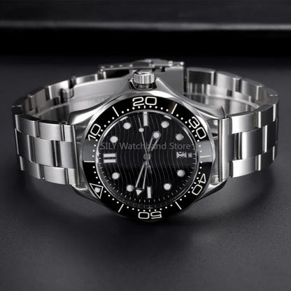 20/22mm 24mm 26mm 28mm Diving Metal Belt Bracelet, Universal Men's and Women's Watch Strap for Rolex, Solid Stainless Steel Strap for Seiko