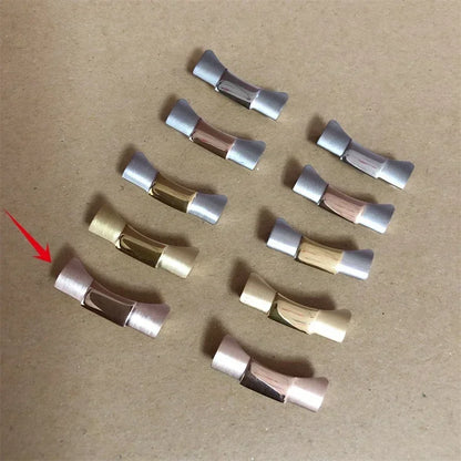 Datejust – Curved end link for Rolex bracelet, in rubber and leather, watch part, seamless connection, 21mm, 41mm