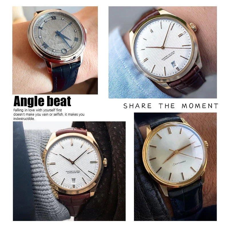 Cinturino in pelle di alligatore di coccodrillo premium, 20mm 21mm 22mm 19mm, per Omega De ville Seamaster Specialties, cinturino di ricambio personalizzato