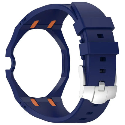 Bracelet de conversion en silicone coloré compatible avec la montre de poche Swatch Royal Pop – Accessoire de modification tout-en-un pour montre-bracelet