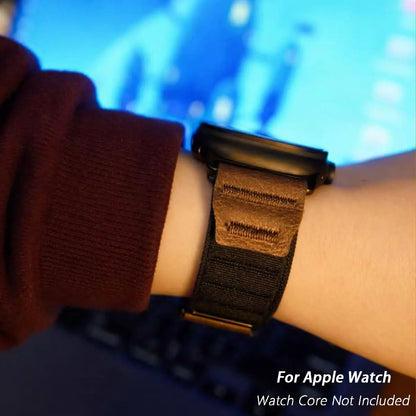 Bracelet en cuir Alpine Loop pour Apple Watch Ultra Series 11 10 9 8 7 6 5 SE