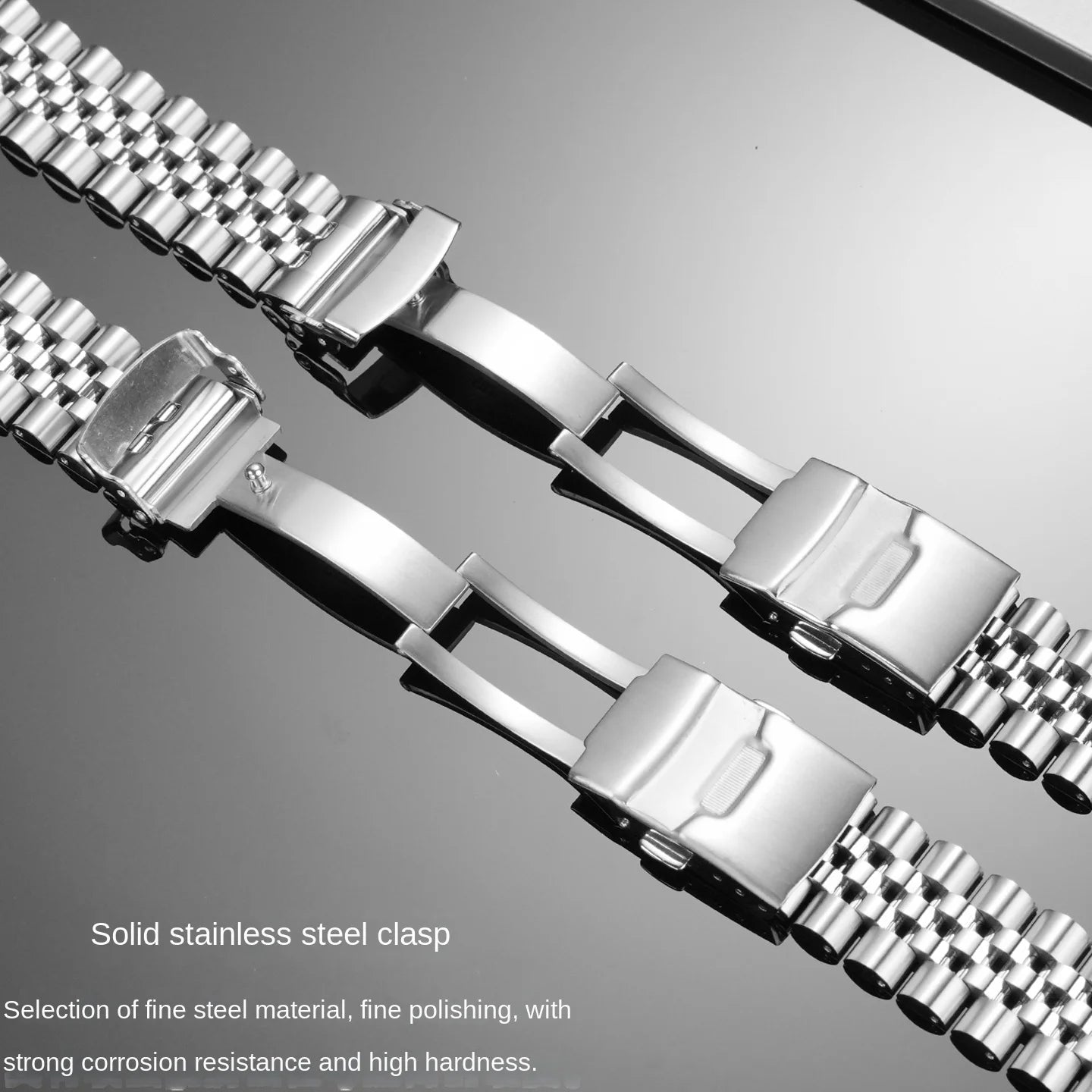 Bracelet S-REFIT Jubilee 20mm pour Seiko Prospex Alpinist SPB115 117 121 123 209 SARB013 15, bracelet en acier inoxydable à extrémités courbées solides