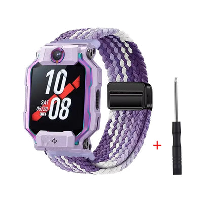 Bracciali intrecciati per bambini, bracciale elastico magnetico per smartwatch Imoo Xiaotiancai, telefono D2 Z11 Z10 Z6 Z7 Z1