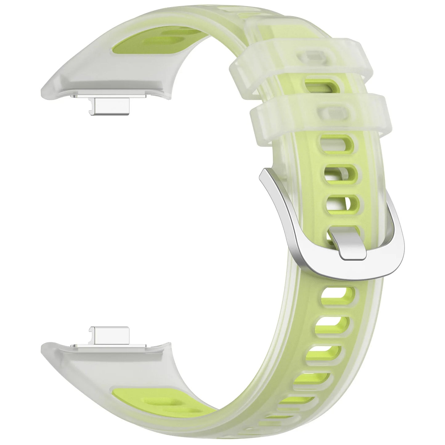 Candy Color Transparent Silicone Strap for Xiaomi 10Pro/9Pro/8Pro REDMI Watch 6 5 4 Special Edition, Waterproof Sport Band