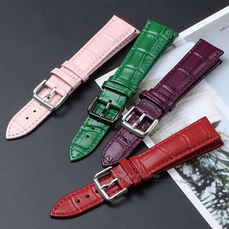 Bracelet de montre en cuir pour hommes femmes 12mm 14mm 16mm 18mm 19mm 20mm 21mm 22mm bracelet de montre bracelet de montre en cuir de remplacement universel