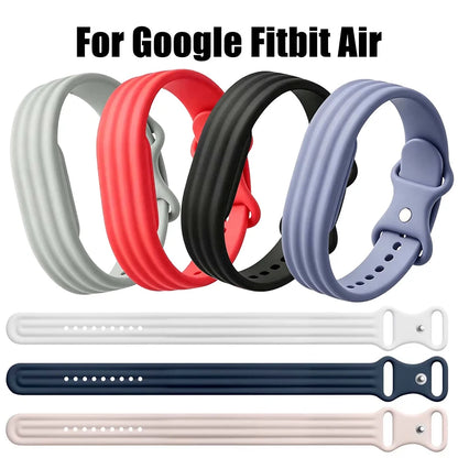 Bracelet en Silicone pour Google Fitbit Air, bracelet de remplacement réglable pour Fitbit Air, accessoires de suivi d'activité physique