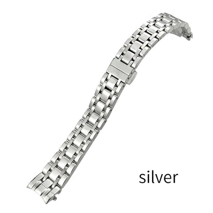 316L Stainless Steel Watch Bracelet, 16mm, for Tissot T050 1853 T-LADY Dressport T 050217 T T T 050207 Solid Metal Watch Straps