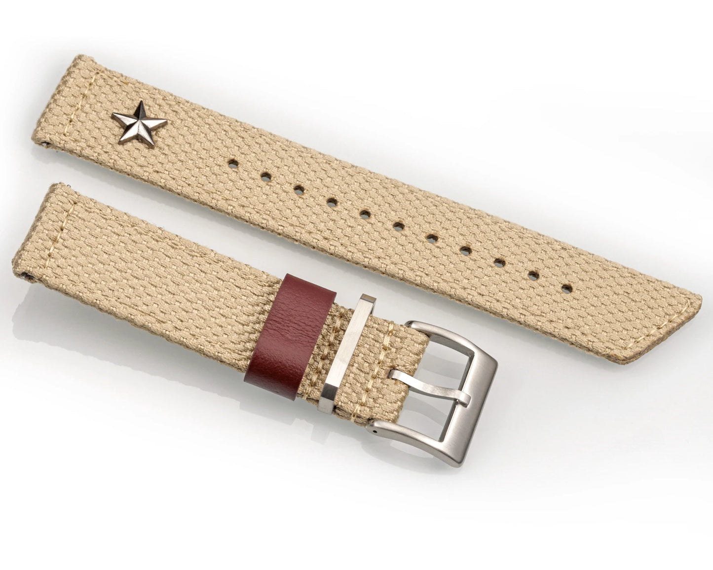 Hemsut-Bracelets de Montre Militaire pour Happator, Montres Vintage, Bracelets Pilote, Citizen Timex, 18mm, 22mm, 24mm