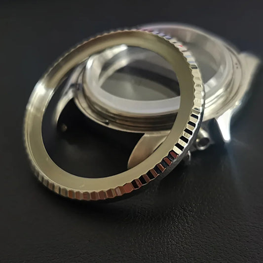Accessoires de montre Seiko SKX007/009/SKXA35/SKX171, nouvelle série 5 SRPD, lunette de remplacement en acier de précision