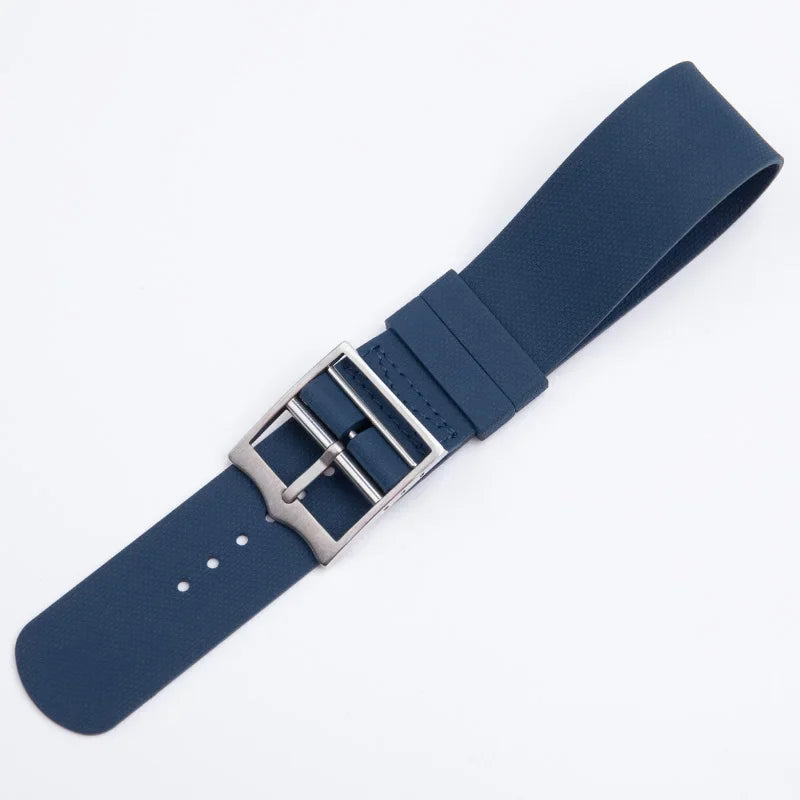 New Long FKM Fluororubber Watch Strap, 20/21/22mm, Military Band for Tudor BlackBay Omega Seamaster IWC Longines Rolex