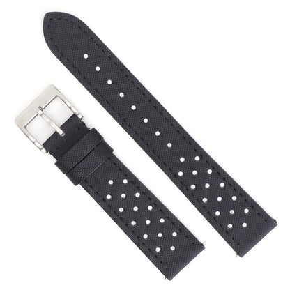Cinturino per orologio in tessuto di vela in nylon di alta qualità 18mm 19mm 20mm 22mm cinturino da corsa rally cinturino per orologio traspirante perforato a sgancio rapido per uomo