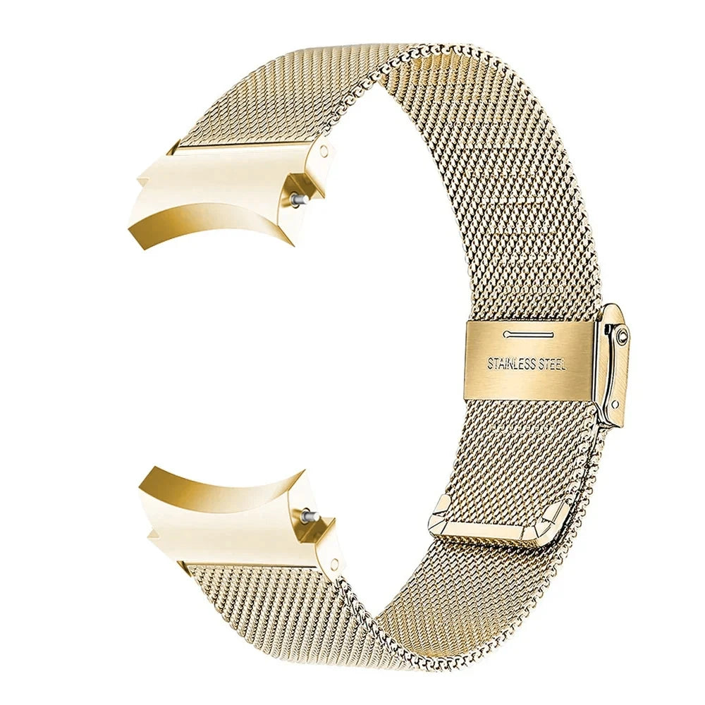Bracelet en acier sans espaces pour Samsung Galaxy Watch 7 6 5 4 40mm 44mm 5Pro 45mm bracelet en métal pour Galaxy Watch 6 4 Classic 47mm 46mm 43mm