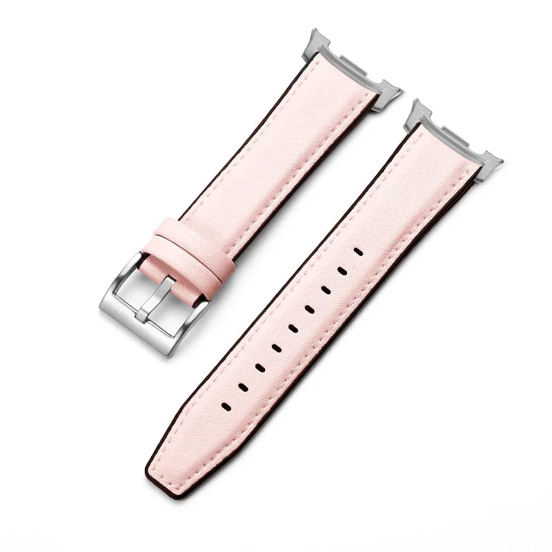 Leather Strap for Samsung Galaxy Watch 8 40 44mm /8 Classic 46mm, Sports Strap for Galaxy Ultra 2026 9 47mm, Professional Style