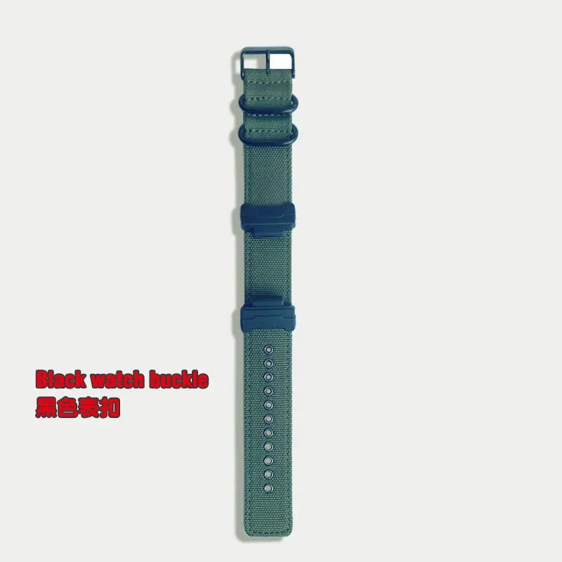 Lug adapters for GLS/G/GW/GB/DW-5600/6900 + canvas watch straps