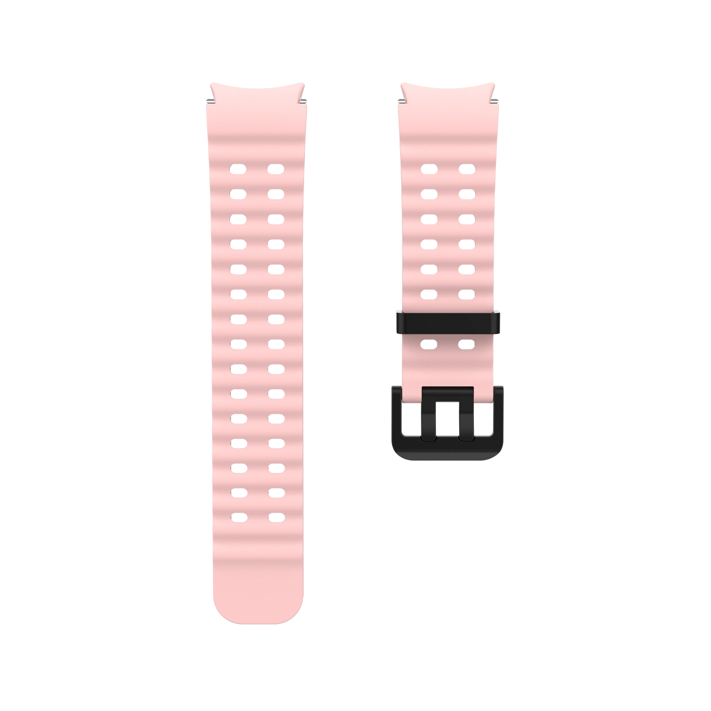 Ensemble d'accessoires pour Samsung Galaxy Watch 7/6 (40mm/44mm), 2 pièces, étui de protection ultra-résistant, bracelet respirant en verre trempé HD