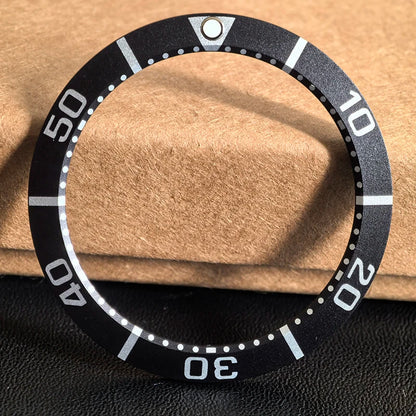 Insert de lunette en aluminium de rechange avec fond lumineux pour Seiko Sumo SBDC001/003/031/033/SPB101/SPB103