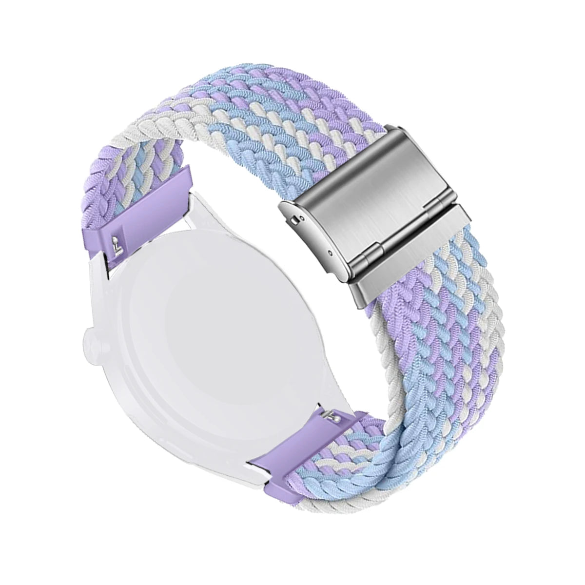 Bracelet à boucle tressée en Nylon, 20/22mm, pour Garmin Forerunner 265 55 965 165, Bracelet de Sport Garmin Venu 3/2 Vivoactive 5