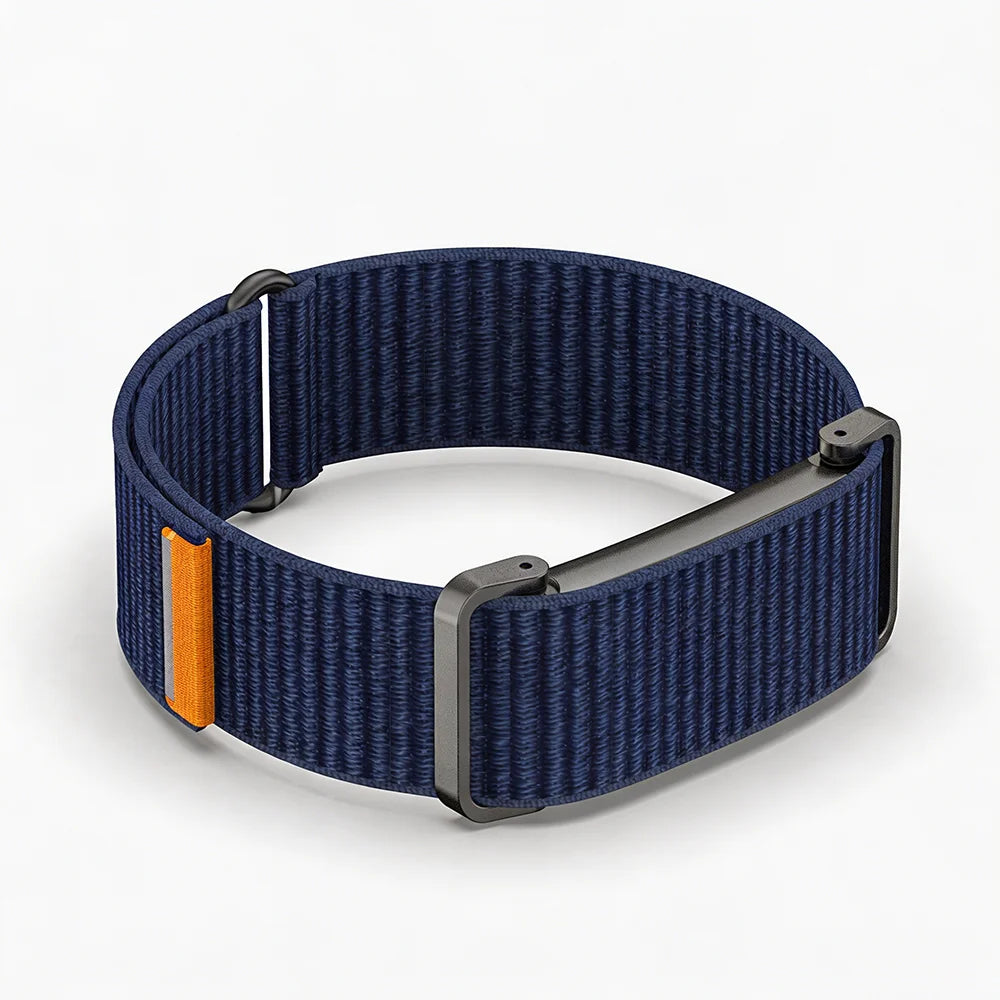 Étui de protection en métal, sangle en Nylon pour Google Fitbit Air, bracelet de remplacement ultra-mince, léger comme une plume, respirant, à dégagement rapide